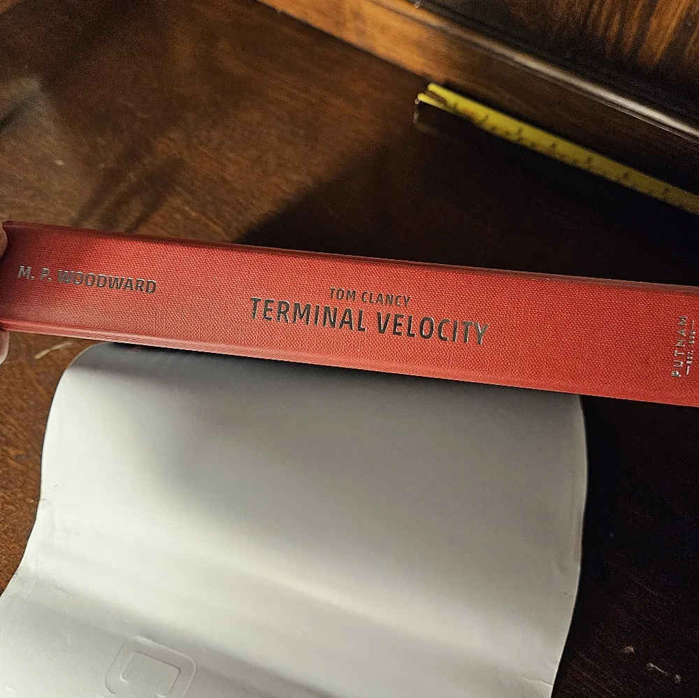 Tom Clancy Terminal Velocity Book 14th Book In A Series.
